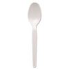 Dixie Plastic Cutlery  Heavyweight Teaspoons  White  100 Box (DXETH207)