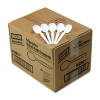 Dixie Plastic Cutlery  Mediumweight Soup Spoons  White  1 000 Carton (DIX PSM21)
