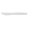 Dixie Plastic Cutlery  Mediumweight Knives  White  1 000 Carton (DIX PKM21)