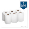 Georgia Pacific Professional SofPull Center-Pull Perforated Paper Towels 7 4 5x15  White 320 Roll 6 Rolls Ctn (GPC 281-24)