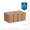 Georgia Pacific Professional Pacific Blue Basic M-Fold Paper Towels  9 2 x 9 4  Brown  250 Pack  16 Packs Carton (GPC 233-04)