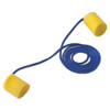 3M EA  AA  R Classic Earplugs  Corded  PVC Foam  Yellow  200 Pairs (MMM3111101)