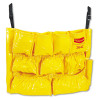 Rubbermaid Commercial Brute Caddy Bag  12 Pockets  Yellow (RCP 2642 YEL)