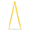 Rubbermaid Commercial Multilingual  Caution  Floor Sign  Plastic  11 x 12 x 25  Bright Yellow (RCP 6112 YEL)