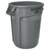 Rubbermaid Commercial Round Brute Container  Plastic  32 gal  Gray (RCP 2632 GRA)