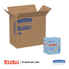 WypAll L40 Wiper  1 4 Fold  Blue  12 1 2 x 12  56 Box  12 Boxes Carton (KCC 05776)