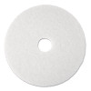 Boardwalk Polishing Floor Pads  19  Diameter  White  5 Carton (PAD 4019 WHI)