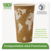 Eco-Products World Art Renewable Compostable Hot Cups  20 oz   50 PK  20 PK CT (ECP EP-BHC20-WA)