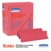 WypAll X80 Cloths  1 4 Fold  HYDROKNIT  12 1 2 x 12  Red  50 Box  4 Boxes Carton (KCC 41029)