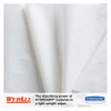WypAll X60 Cloths  Jumbo Roll  White  12 1 2 x 13 2 5  1100 Towels Roll (KCC 34955)
