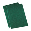 Boardwalk Medium Duty Scour Pad  Green  6 x 9  20 Carton (PAD 196)