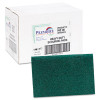 Boardwalk Heavy-Duty Scour Pad  Green  6 x 9  15 Carton (PAD 186)