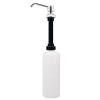 Bobrick Contura Lavatory-Mounted Soap Dispenser  34 oz  3 31  x 4  x 17 63   Chrome Stainless Steel (BOB 822)
