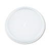 Dart Plastic Lids for Foam Cups  Bowls and Containers  Flat  Vented  Fits 6-32 oz  Translucent  1 000 Carton (DCC 20JL)