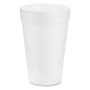 Dart Foam Drink Drink  14oz  White  1000 Carton (DCC 14J16)