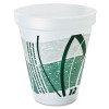Dart Foam Drink Cups  12oz  White  1000 Carton (DCC 12J16)