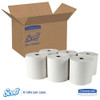 Scott Essential High Capacity Hard Roll Towel  1 5  Core  8 x 1000 ft  Recycled  White  6 Carton (KCC 01005)