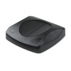 Rubbermaid Commercial Swing Top Lid for Untouchable Recycling Center  16  Square  Black (RCP 2689-88 BLA)