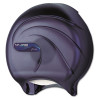 San Jamar Single JBT Tissue Dispenser  Oceans  10 1 4 x 5 5 8 x 12  Black Pearl (SAN R2090TBK)