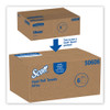 Scott Essential Plus Hard Roll Towels 8  x 600 ft  1 3 4  Core dia  White  6 Rolls CT (KCC 50606)