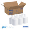 Scott Essential Roll Control Center-Pull Towels   8 x 12  White  700 Roll  6 Rolls CT (KCC 01032)