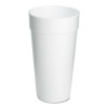 Dart Foam Drink Cups  20oz  500 Carton (DCC 20J16)