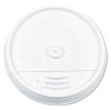 Dart Plastic Lids  for 16oz Hot Cold Foam Cups  Sip-Thru Lid  White  1000 Carton (DCC 16UL)