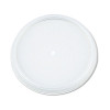 Dart Plastic Lids for Foam Cups  Bowls and Containers  Vented  Fits 6-14 oz  White  1 000 Carton (DCC 12JL)
