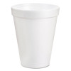 Dart Foam Drink Cups  6oz  White  25 Bag  40 Bags Carton (DCC 6J6)