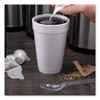 Dart Foam Drink Cups  16oz  White  25 Bag  40 Bags Carton (DCC 16J16)