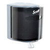 Scott Roll Control Center Pull Towel Dispenser  10 3 10w x9 3 10 x11 9 10h  Smoke Gray (KCC 09989)