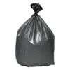 Platinum Plus Can Liners  60 gal  1 55 mil  39  x 56   Gray  25 Carton (WEB PLA5525)