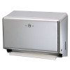 San Jamar Mini C-Fold Multifold Towel Dispenser  Chrome  11 1 8 x 3 7 8 x 7 7 8 (SAN T1950XC)