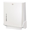 San Jamar True Fold C-Fold Multifold Paper Towel Dispenser  White  11 5 8 x 5 x 14 1 2 (SAN T1905WH)