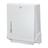 San Jamar True Fold C-Fold Multifold Paper Towel Dispenser  White  11 5 8 x 5 x 14 1 2 (SAN T1905WH)