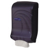 San Jamar Ultrafold Multifold C-Fold Towel Dispenser  Oceans  Black  11 3 4 x 6 1 4 x 18 (SAN T1790TBK)