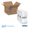 Scott Essential Coreless JRT  Septic Safe  1-Ply  White  2300 ft  12 Rolls Carton (KCC 07005)