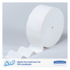 Scott Essential Coreless JRT  Septic Safe  1-Ply  White  2300 ft  12 Rolls Carton (KCC 07005)
