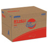 WypAll X80 Cloths  BRAG Box  HYDROKNIT  Blue  12 1 2 x 16 4 5  160 Wipers Carton (KCC 41041)