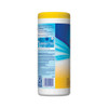 Clorox Disinfecting Wipes  7 x 8  Crisp Lemon  35 Canister  12 Carton (CLO 01594)