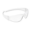 MCR Safety Checkmate Wraparound Safety Glasses  CLR Polycarbonate Frame  Coated Clear Lens (CWS CK110)
