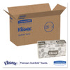 Kleenex Premiere Folded Towels  9 2 5 x 12 2 5  White  120 Pack  25 Packs Carton (KCC 13254)