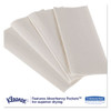 Kleenex Premiere Folded Towels  9 2 5 x 12 2 5  White  120 Pack  25 Packs Carton (KCC 13254)