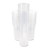 WNA Plastic Tumblers  Cold Drink  Clear  12 oz   500 Case (WNA T12)