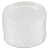 WNA Plug-Style Deli Container Lids  Clear  50 Pack  10 Pack Carton (WNA APCTRLID)