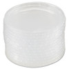 WNA Plug-Style Deli Container Lids  Clear  50 Pack  10 Pack Carton (WNA APCTRLID)