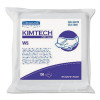 Kimtech W5 Critical Task Wipers  Flat Double Bag  Spunlace  9x9  White  100 Pk  5 Carton (KCC 06179)