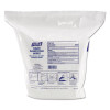 PURELL Hand Sanitizing Wipes  6  x 8   White  Fresh Citrus Scent  1200 Refill Pouch  2 Refills Carton (GOJ 9118-02)