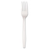 Boardwalk Mediumweight Polystyrene Cutlery  Fork  White  100 Box (BWK BXFORK)