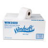 Windsoft Bath Tissue  Septic Safe  2-Ply  White  4 x 3 75  400 Sheets Roll  24 Rolls Carton (WIN 2400)